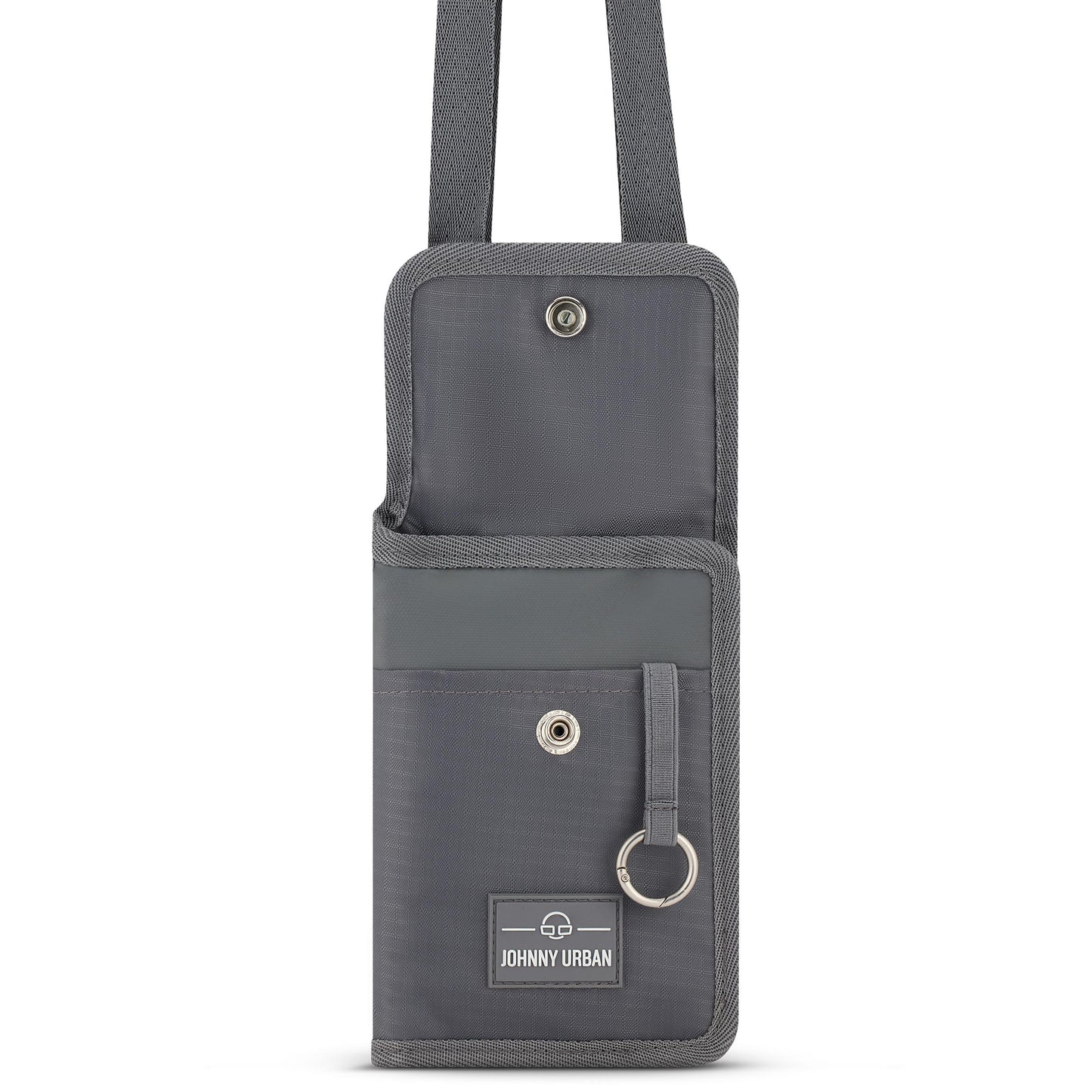 Johnny Urban Troy Travel Wallet (7 Pockets For Credit Cards, Passport, On The Back For Mobile Phone)