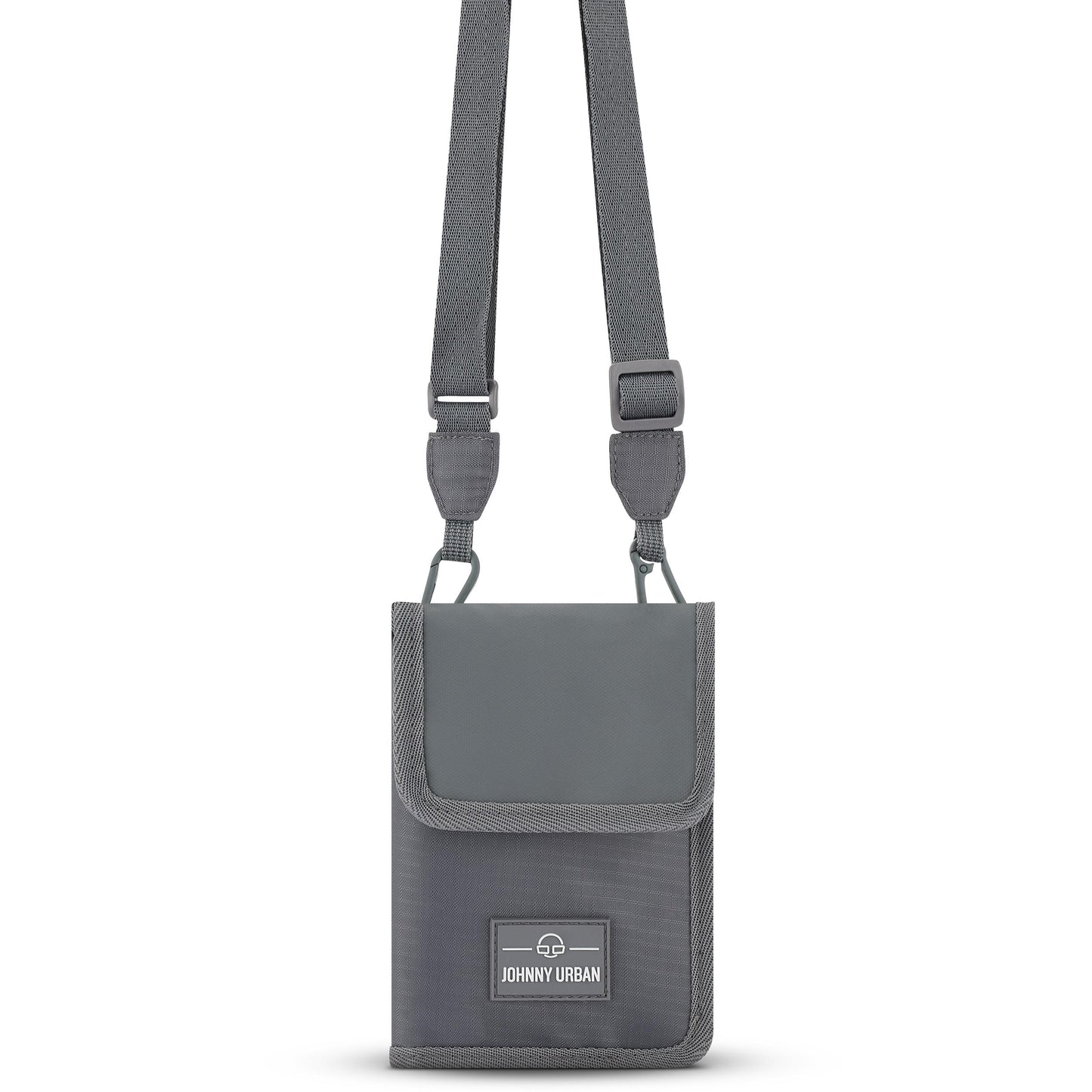 Johnny Urban Troy Travel Wallet (7 Pockets For Credit Cards, Passport, On The Back For Mobile Phone)