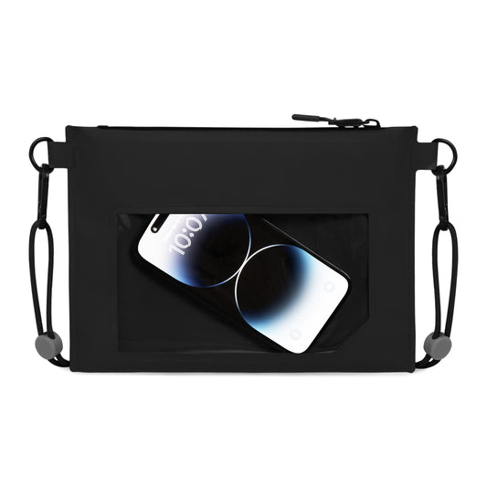 Johnny Urban Alfie Dry Bag (The Transparent PVC Window For Smartphone, Removable and Adjustable Shoulder Strap)
