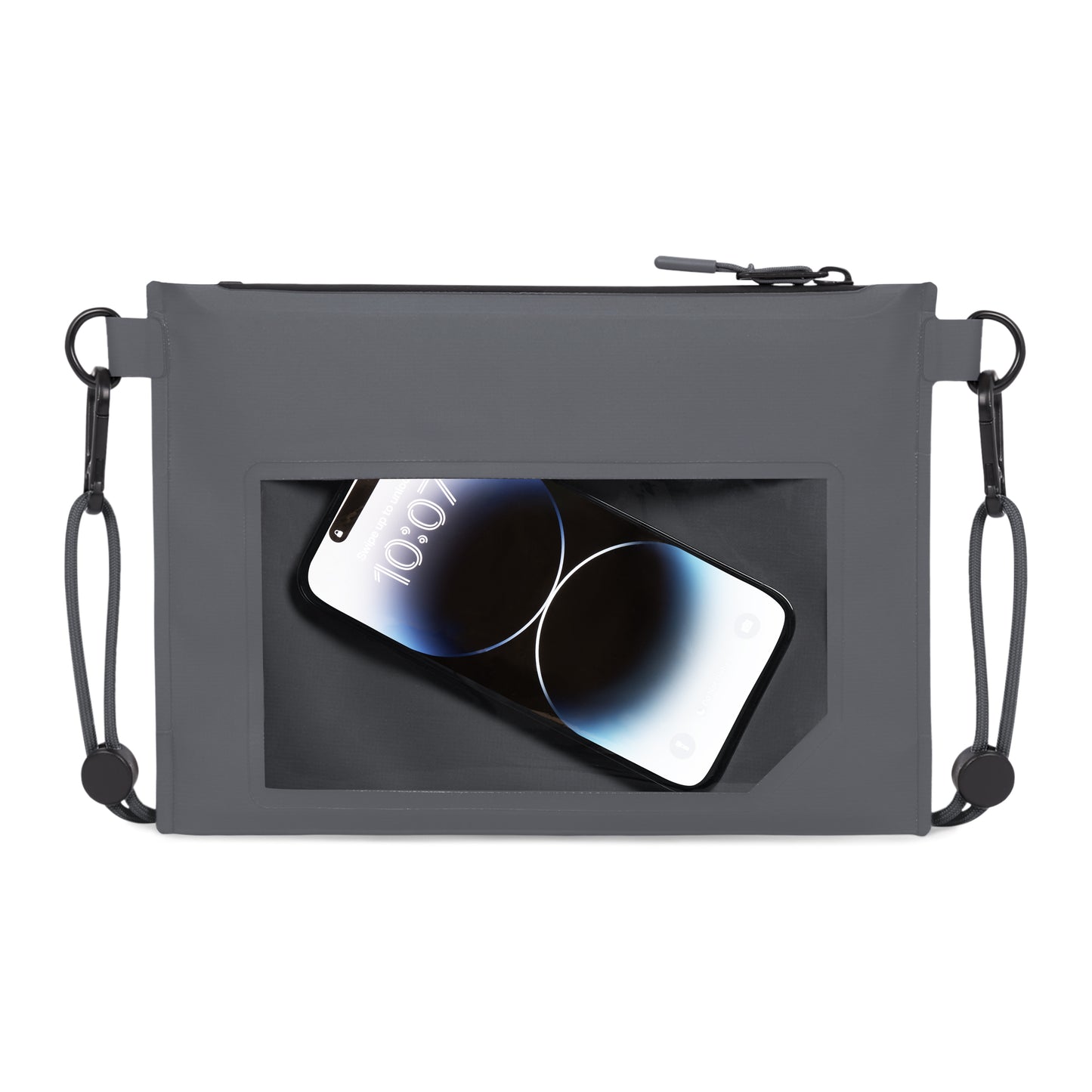 Johnny Urban Alfie Dry Bag (The Transparent PVC Window For Smartphone, Removable and Adjustable Shoulder Strap)