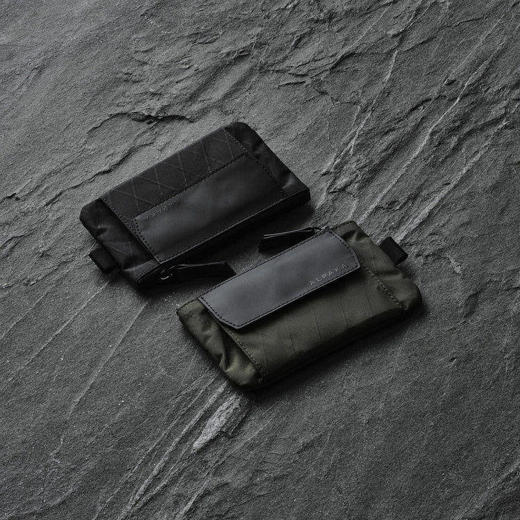 ALPAKA ZIP POUCH COIN (fits up to 12 cards, coins and RFID blocking)