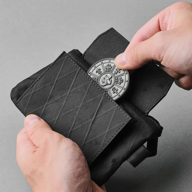 ALPAKA ZIP POUCH COIN (fits up to 12 cards, coins and RFID blocking)