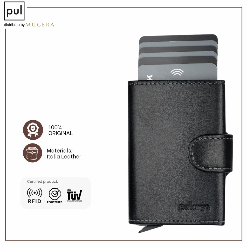PULARYS SOLO RFID Wallet (Holds 9 cards)