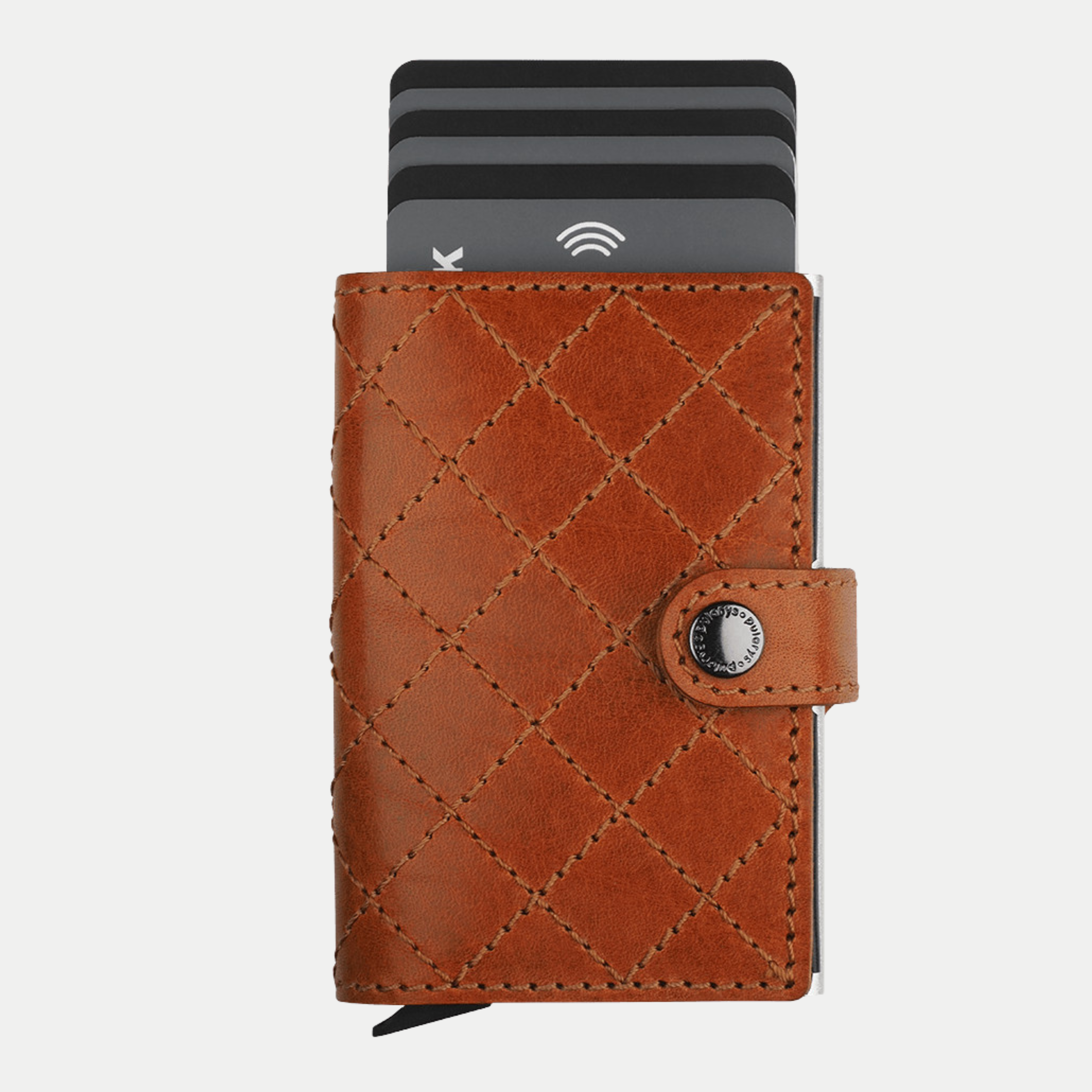 PULARYS NORDIC RFID Wallet - Insider Line (Nomad Leather, 8 kartu dan uang kertas)