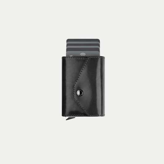 PULARYS PORTER RFID Wallet - Insider Line (Nomad Leather, 7 kartu, uang kertas, dan kantong koin)