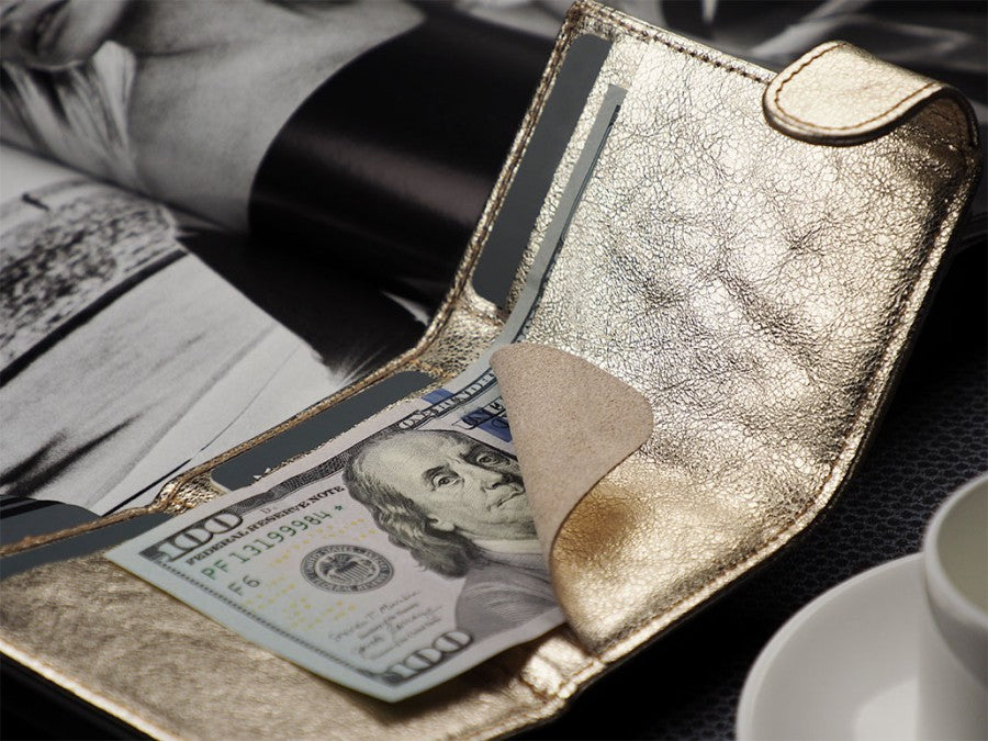 PULARYS LONDON RFID Wallet (Regalia Leather, 9 kartu, uang kertas, dan kantong koin)