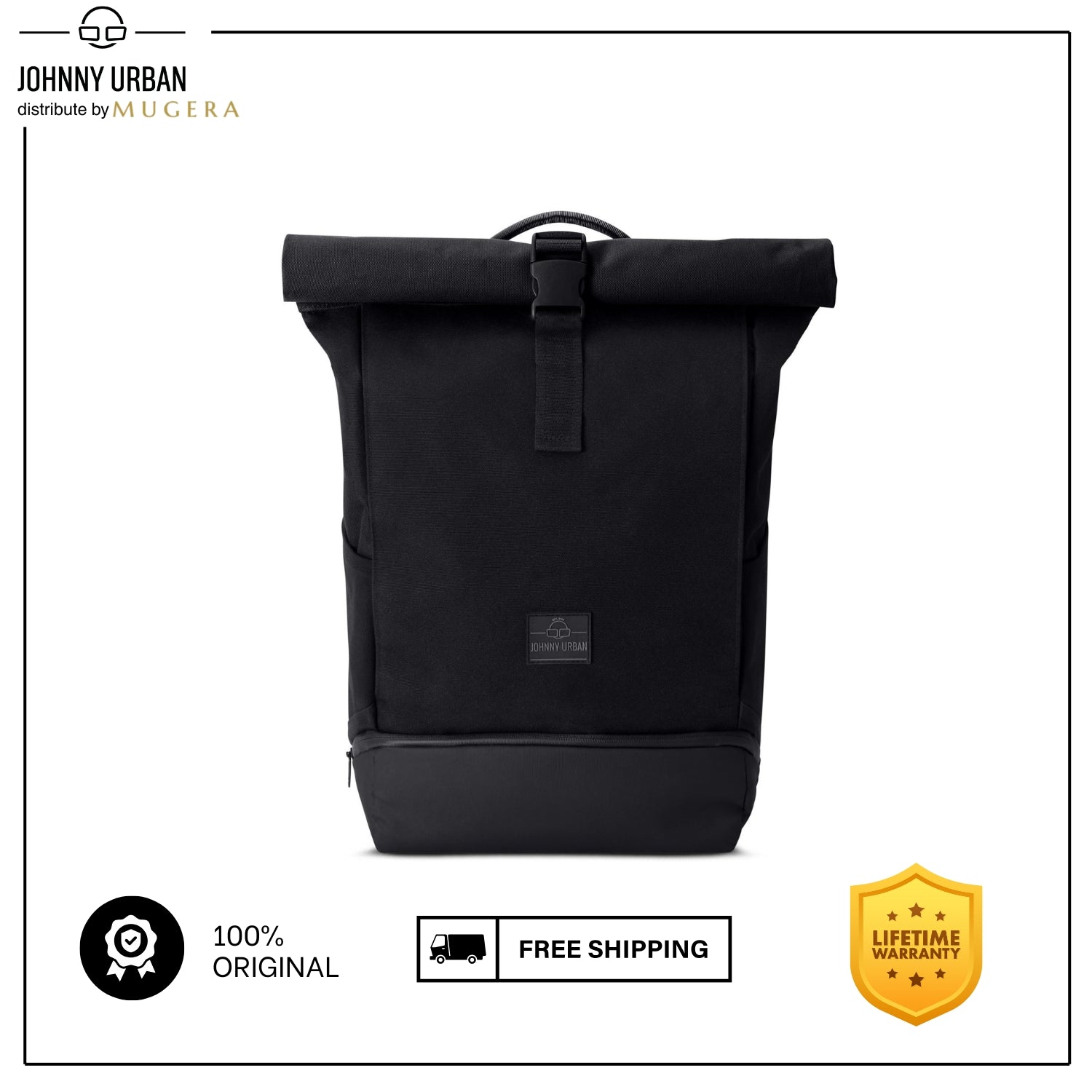 Johnny Urban Allen Backpack Medium (Padded laptop compartment up to 16 inches)