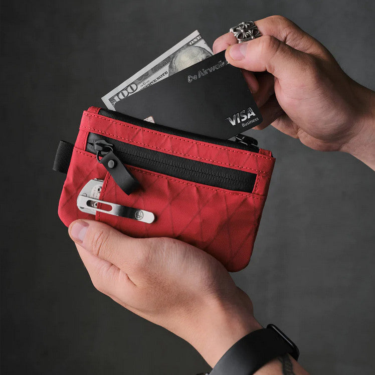 ALPAKA ZIP CARDHOLDER