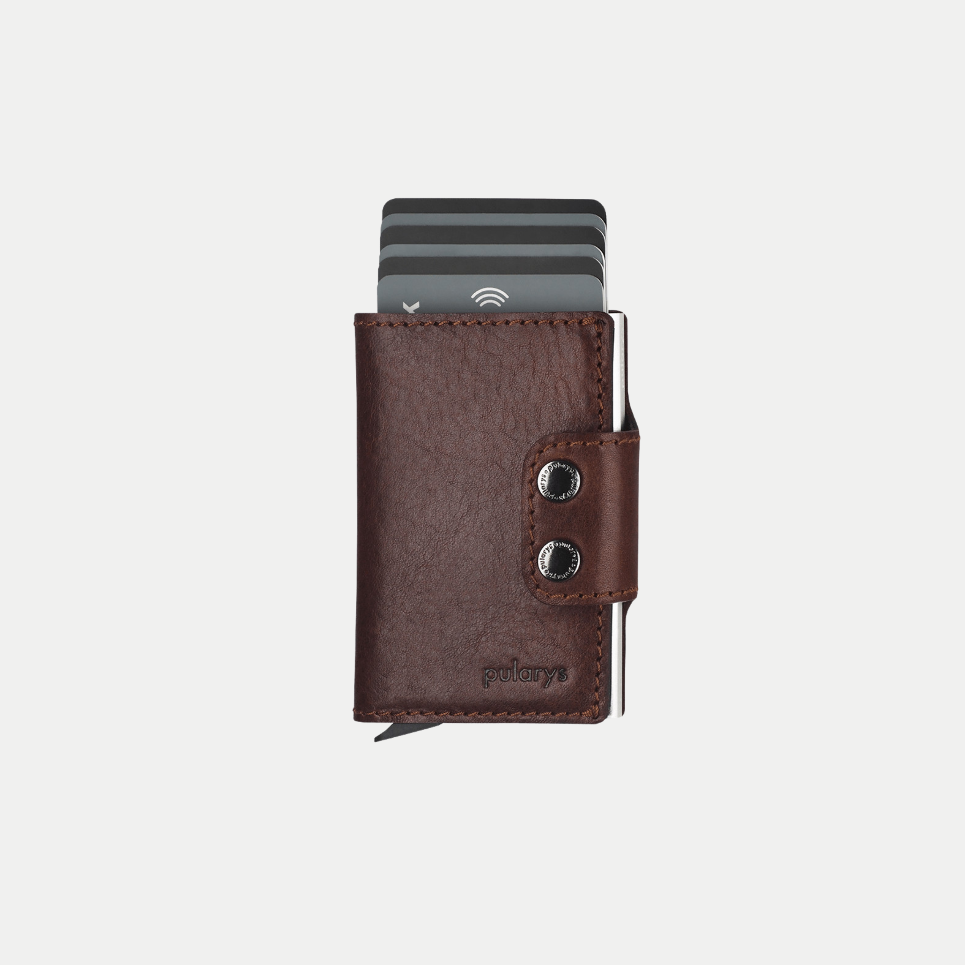 PULARYS BELLAGIO RFID Wallet - Insider Line (Nomad Leather. 8 kartu dan uang kertas)