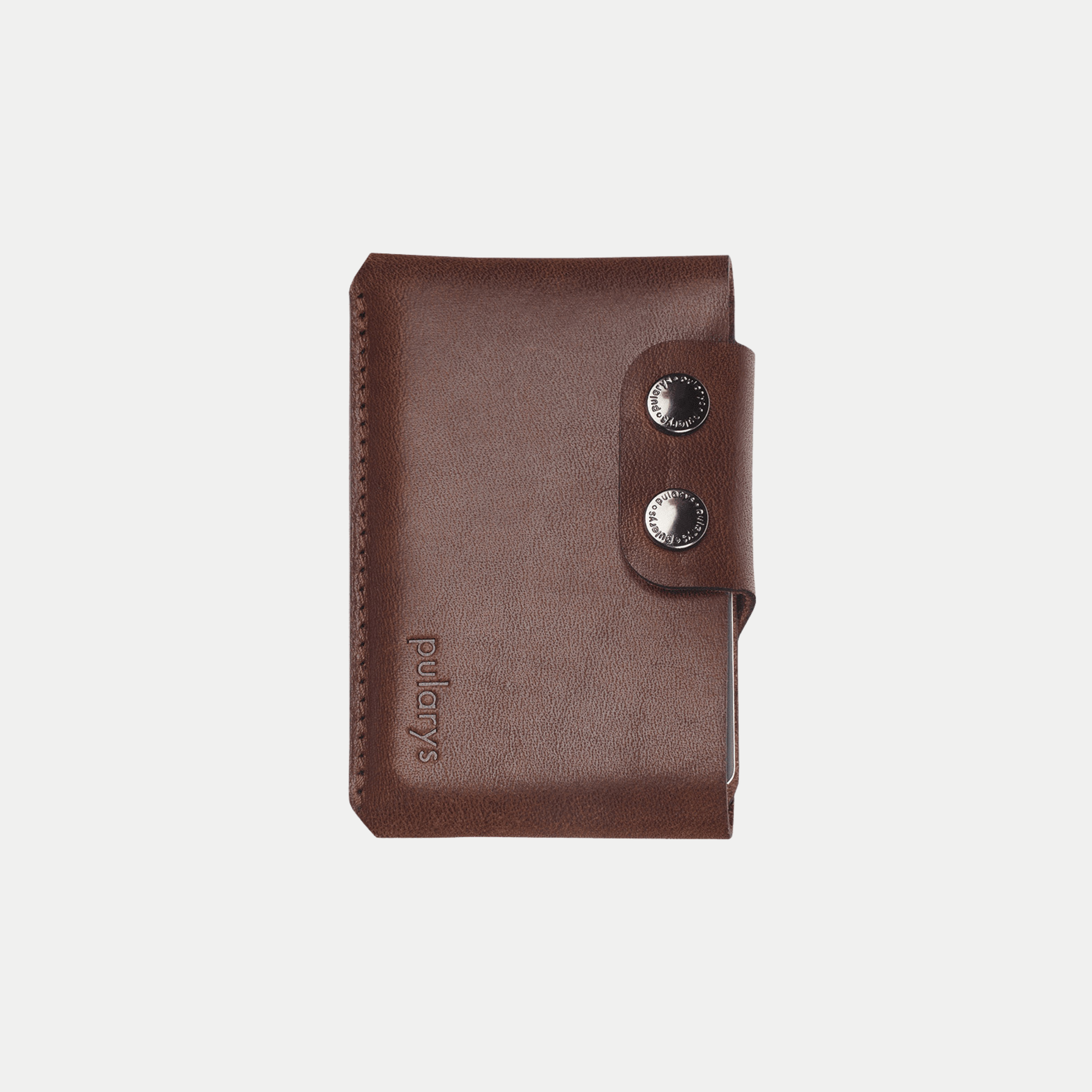 PULARYS HOBBY Wallet with Airtag Pocket - Insider Line (Nomad Leather, 8 kartu, uang kertas, dan kantong koin)