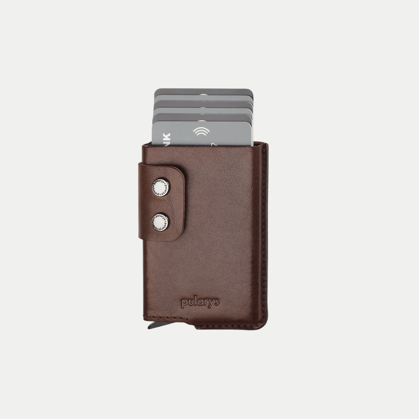 PULARYS FUNKY RFID Wallet - Insider Line (Nomad Leather, 6 kartu, uang kertas, dan kantong koin)