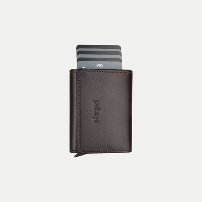 PULARYS BOSTON RFID Wallet (Italia Leather. 10 kartu dan uang kertas)