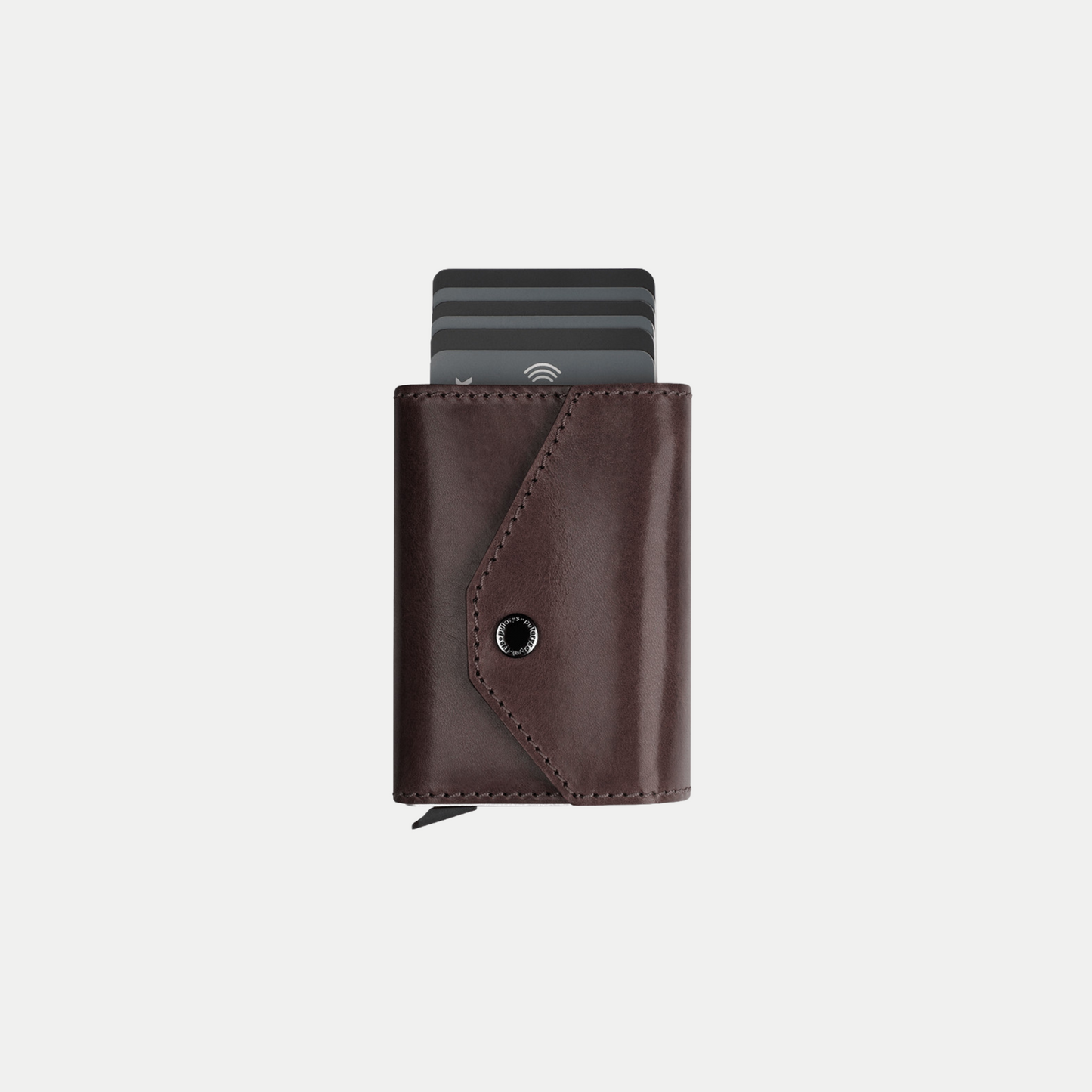 PULARYS PORTER RFID Wallet - Insider Line (Nomad Leather, 7 kartu, uang kertas, dan kantong koin)