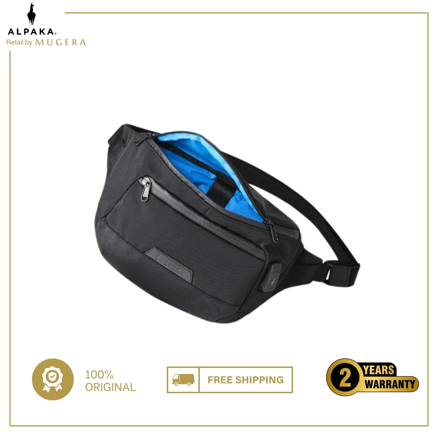 ALPAKA BRAVO WAIST PACK ネイビー Buy ALPAKA Bravo Waist Pack in Singapore & Malaysia - The Wallet Shop