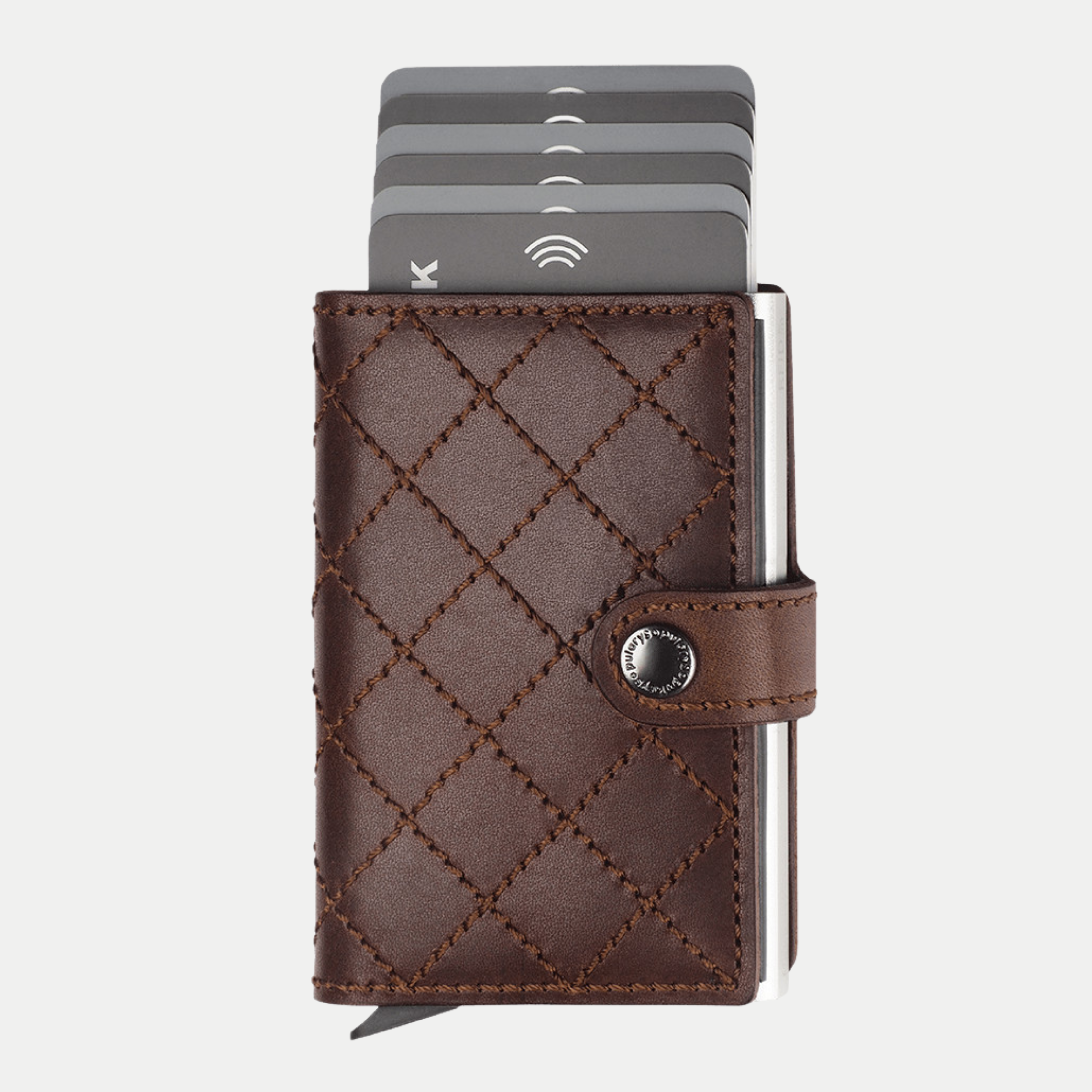PULARYS NORDIC RFID Wallet - Insider Line (Nomad Leather, 8 kartu dan uang kertas)