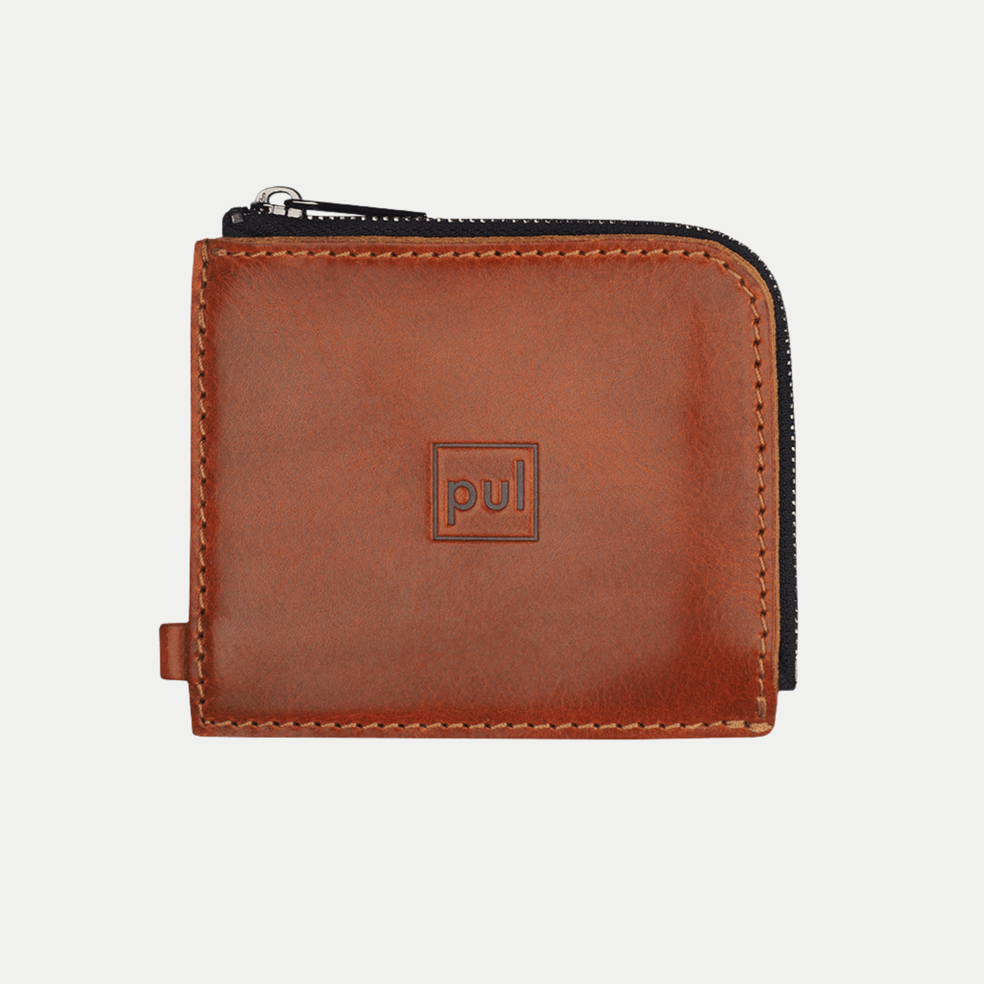 PULARYS OLDTIMER Wallet - Insider Line (Nomad Leather, 8 kartu, uang kertas, dan kantong koin)