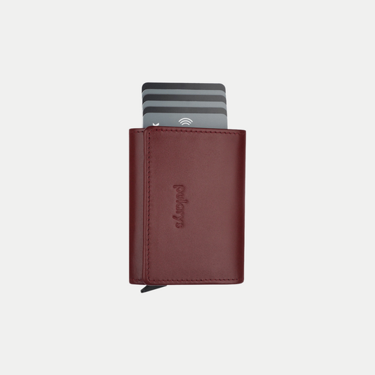 PULARYS BOSTON RFID Wallet (Italia Leather. 10 kartu dan uang kertas)