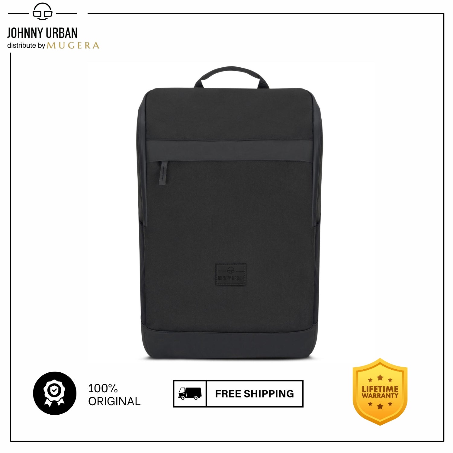 Johnny Urban Business Backpack "Jasper" (Padded laptop compartment up to 16 inches)