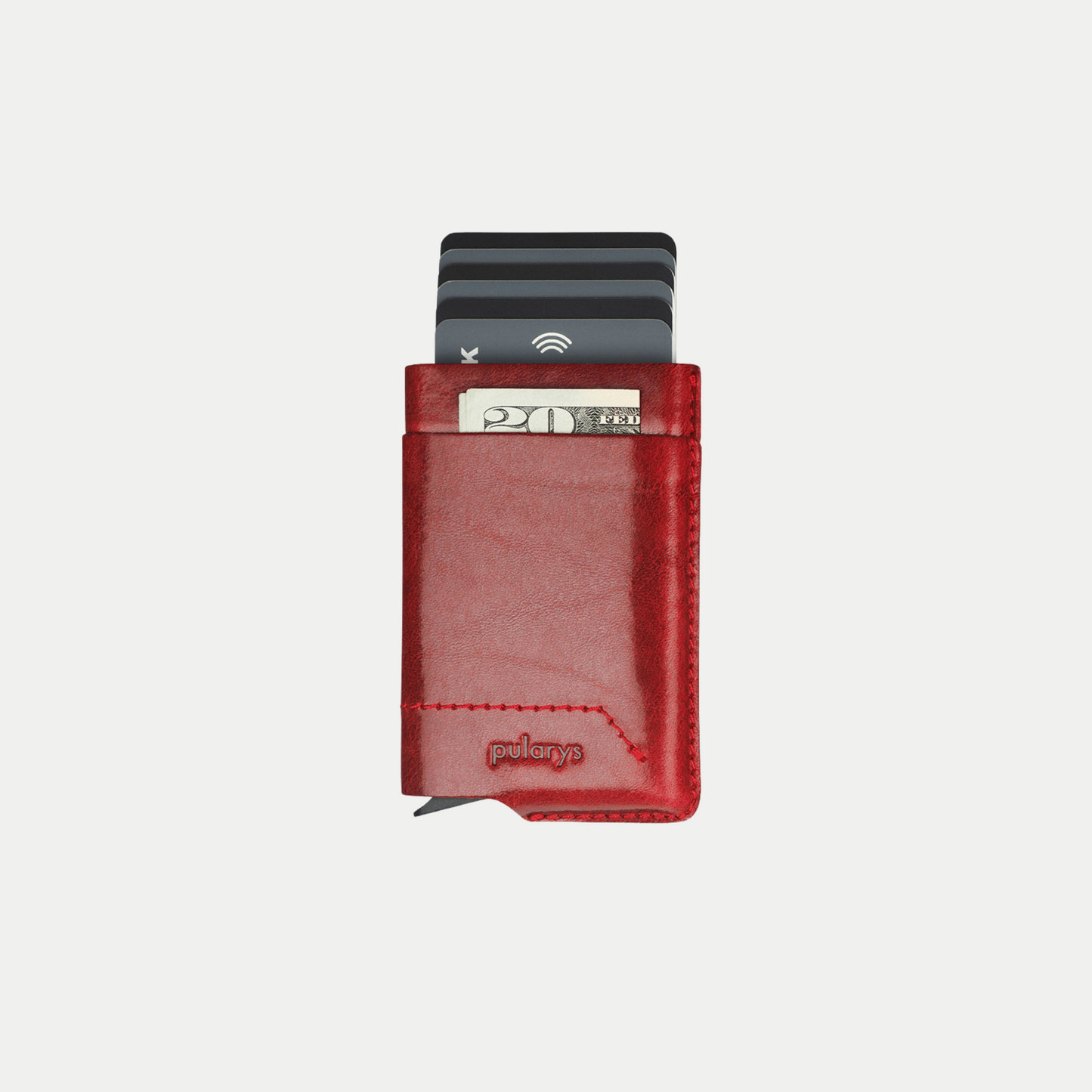 PULARYS GOBI RFID Wallet - Insider Line (Nomad Leather. 6 kartu dan uang kertas)