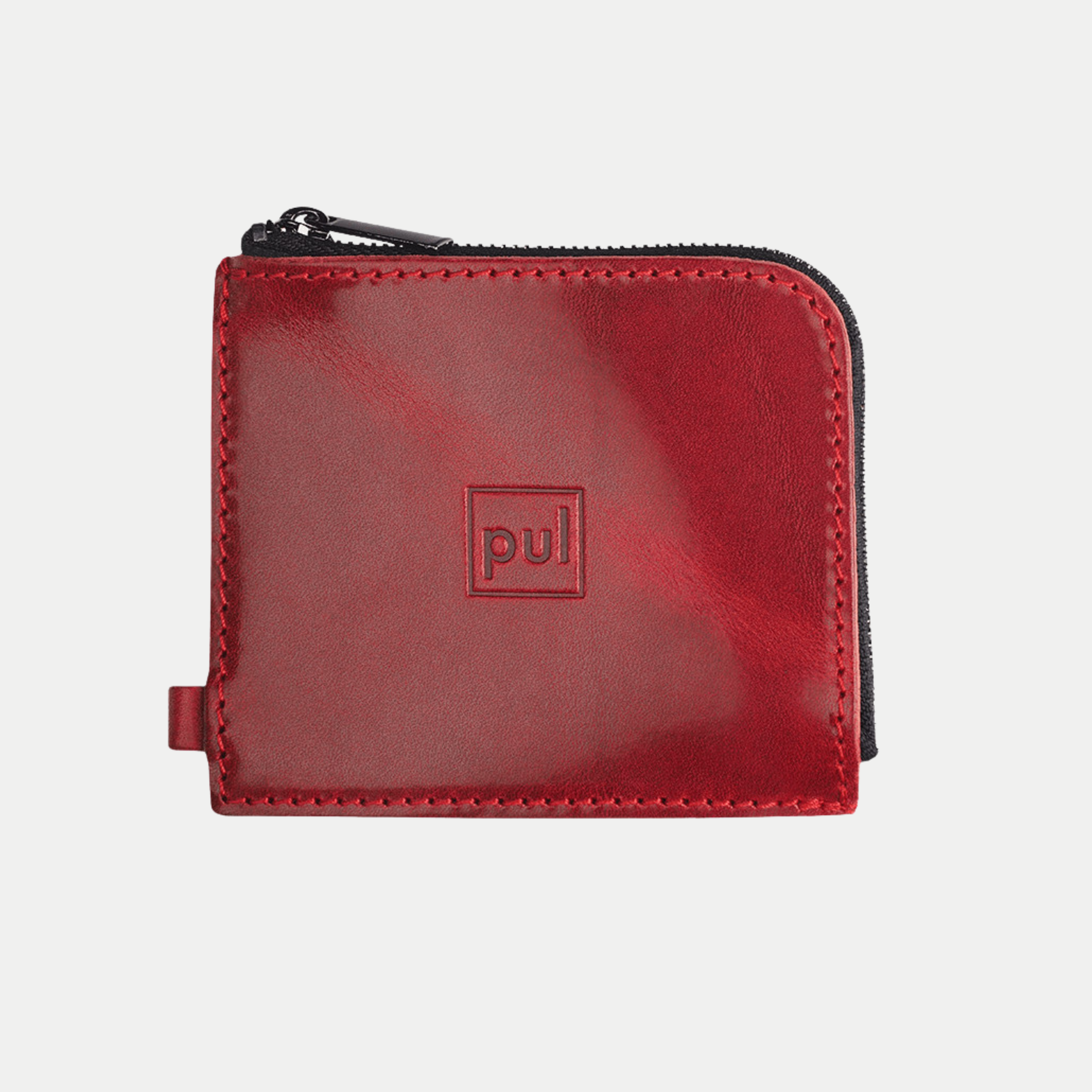 PULARYS OLDTIMER Wallet - Insider Line (Nomad Leather, 8 kartu, uang kertas, dan kantong koin)