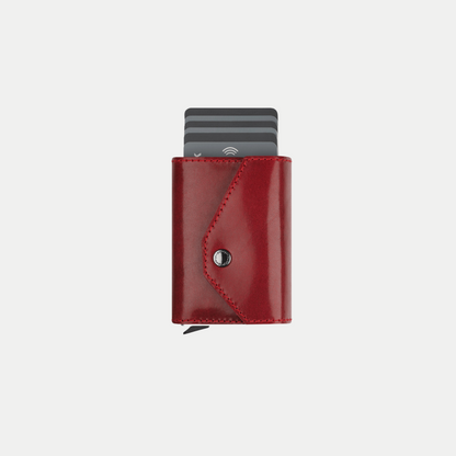 PULARYS PORTER RFID Wallet - Insider Line (Nomad Leather, 7 kartu, uang kertas, dan kantong koin)