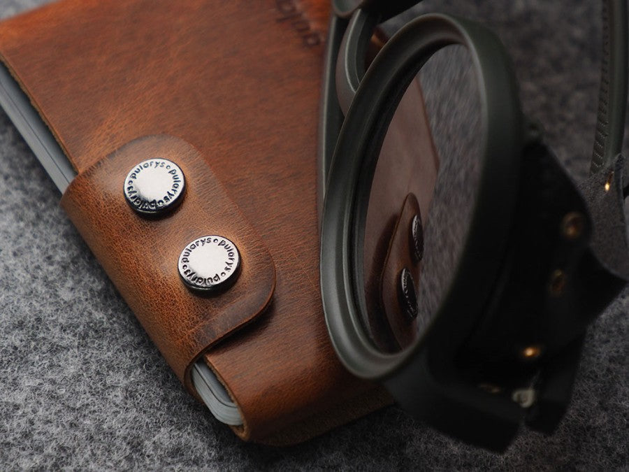 PULARYS HOBBY Wallet - Saddle Leather (8 kartu, uang kertas, dan kantong koin)