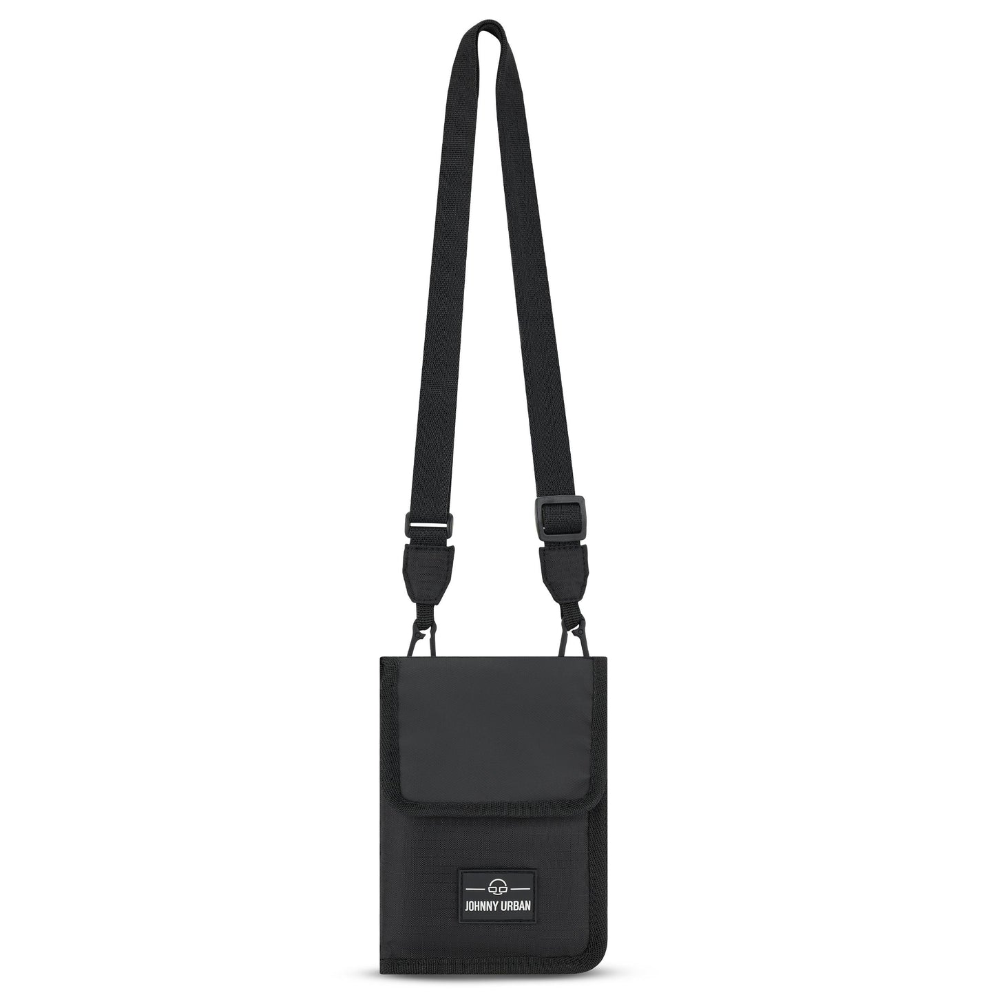 Johnny Urban Troy Travel Wallet (7 Pockets For Credit Cards, Passport, On The Back For Mobile Phone)