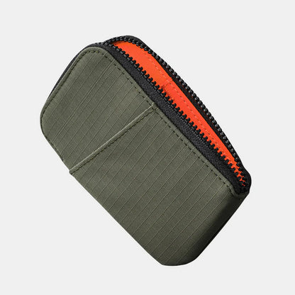 ALPAKA ZIP CARD POUCH (Card, Coins, Cash, Everyday Carry)