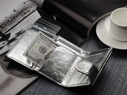 PULARYS LONDON RFID Wallet (Regalia Leather, 9 kartu, uang kertas, dan kantong koin)