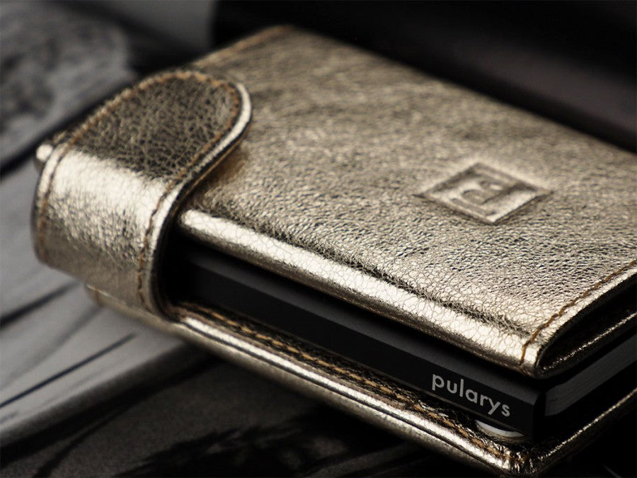 PULARYS LONDON RFID Wallet (Regalia Leather, 9 kartu, uang kertas, dan kantong koin)