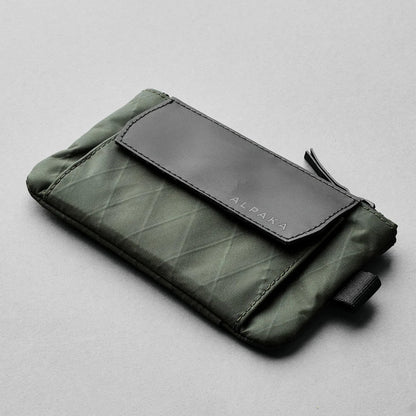 ALPAKA ZIP POUCH COIN (fits up to 12 cards, coins and RFID blocking)