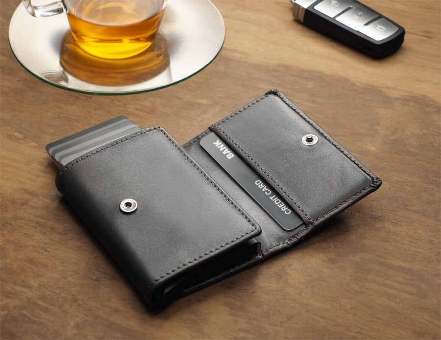 PULARYS BOSTON RFID Wallet (Italia Leather. 10 kartu dan uang kertas)