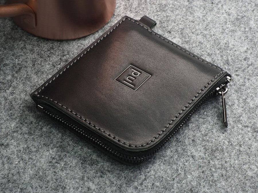 PULARYS OLDTIMER Wallet - Insider Line (Nomad Leather, 8 kartu, uang kertas, dan kantong koin)