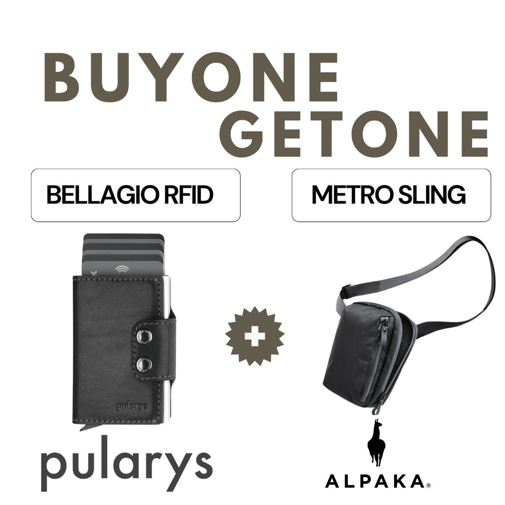 PULARYS SOLO RFID Wallet (Holds 9 cards)