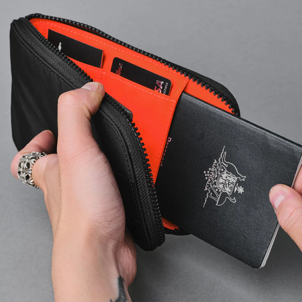 ALPAKA ZIP TRAVEL WALLET (Passport, Cards and RFID Protection)