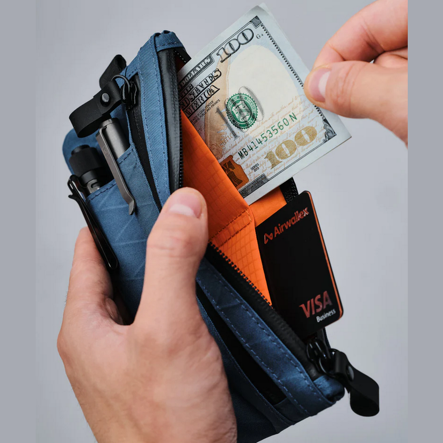 ALPAKA ZIP CLUTCH ECO RX30 (iPhone Pro Max, Passport, & EDC Gear)