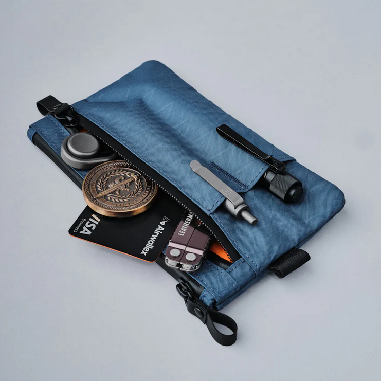 ALPAKA ZIP CLUTCH ECO RX30 (iPhone Pro Max, Passport, & EDC Gear)