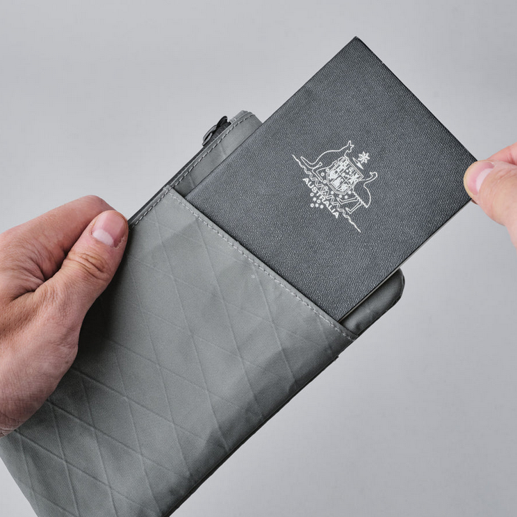 ALPAKA ZIP CLUTCH (iPhone Pro Max, Passport, & EDC Gear)