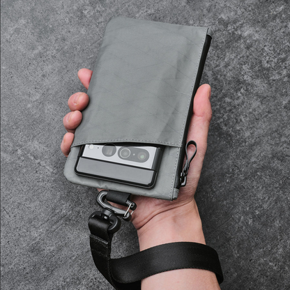 ALPAKA ZIP CLUTCH (iPhone Pro Max, Passport, & EDC Gear)