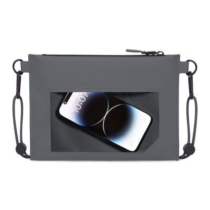 Johnny Urban Alfie Dry Bag (The Transparent PVC Window For Smartphone, Removable and Adjustable Shoulder Strap)