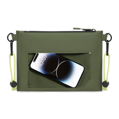 Johnny Urban Alfie Dry Bag (The Transparent PVC Window For Smartphone, Removable and Adjustable Shoulder Strap)