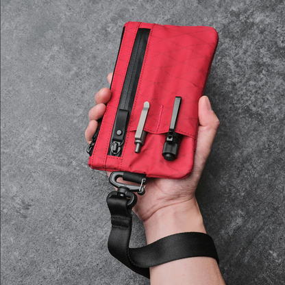 ALPAKA ZIP CLUTCH (iPhone Pro Max, Passport, & EDC Gear)