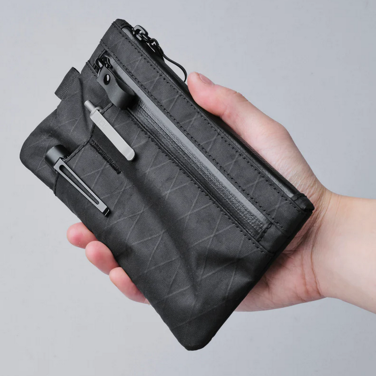 ALPAKA ZIP CLUTCH (iPhone Pro Max, Passport, & EDC Gear)
