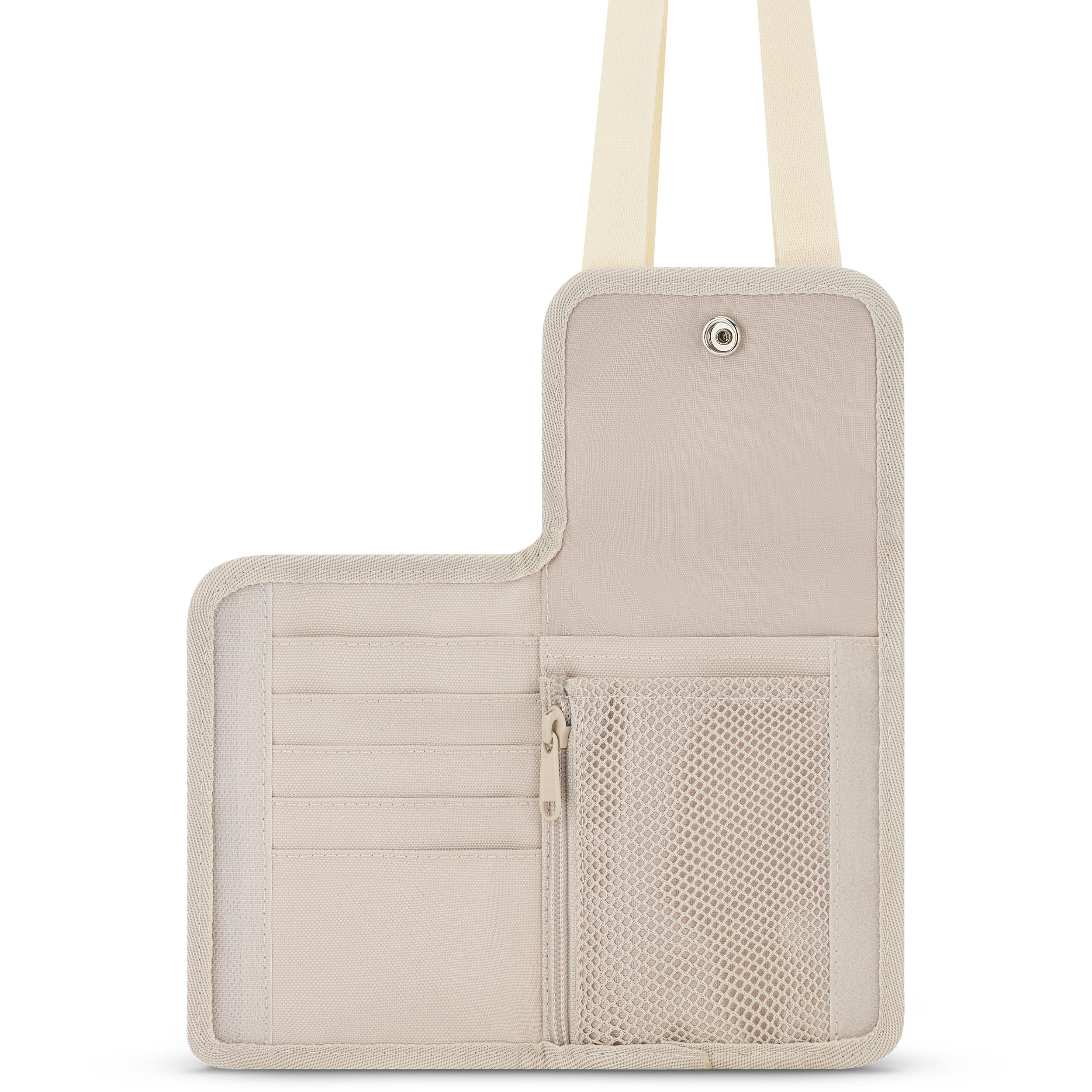 Johnny Urban Troy Travel Wallet (7 Pockets For Credit Cards, Passport, On The Back For Mobile Phone)