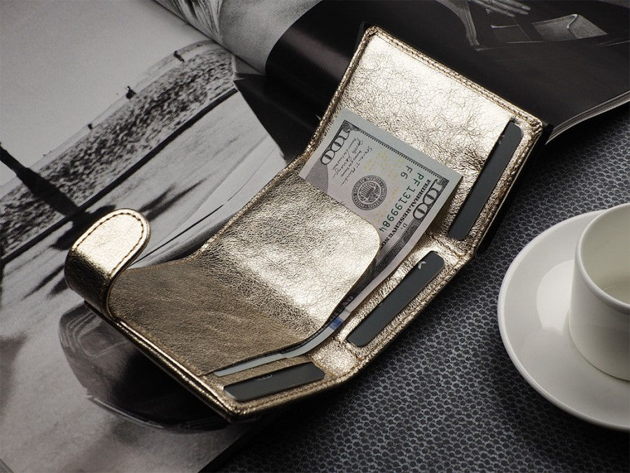 PULARYS LONDON RFID Wallet (Regalia Leather, 9 kartu, uang kertas, dan kantong koin)