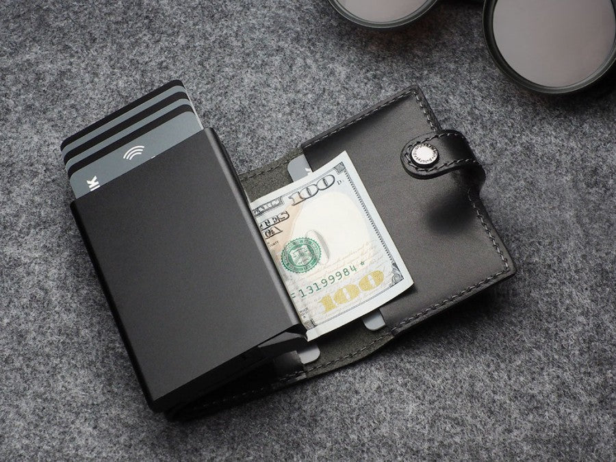 PULARYS HUGO RFID Wallet - Insider Line (Nomad Leather. 8 kartu dan uang kertas)