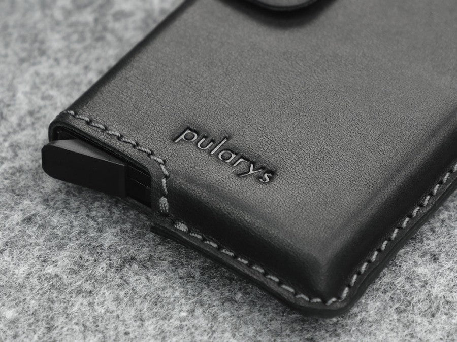 PULARYS FUNKY RFID Wallet - Insider Line (Nomad Leather, 6 kartu, uang kertas, dan kantong koin)