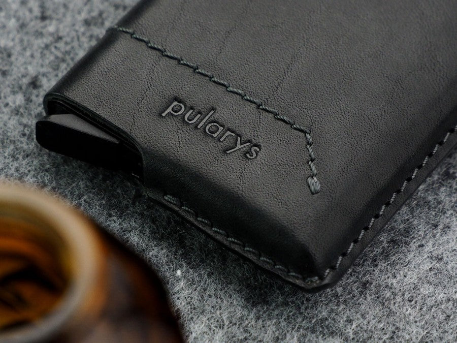 PULARYS GOBI RFID Wallet - Insider Line (Nomad Leather. 6 kartu dan uang kertas)