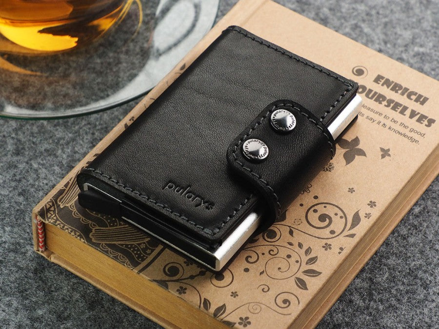 PULARYS BELLAGIO RFID Wallet - Insider Line (Nomad Leather. 8 kartu dan uang kertas)