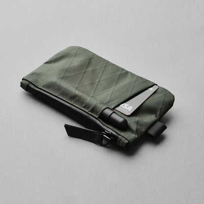ALPAKA ZIP POUCH COIN (fits up to 12 cards, coins and RFID blocking)